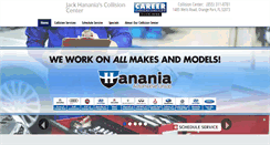 Desktop Screenshot of hananiacollision.com